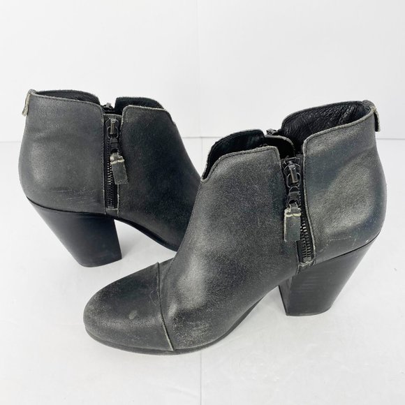 Rag and Bone Margot Ankle Boots Booties - Picture 5 of 7